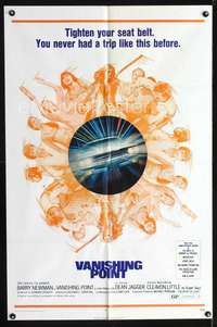 h611 VANISHING POINT one-sheet movie poster '71 car chase cult classic!