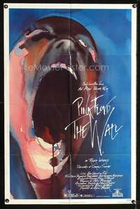 h618 WALL one-sheet movie poster '82 Pink Floyd, Roger Waters, rock&roll!