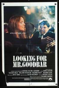 k457 LOOKING FOR MR GOODBAR one-sheet movie poster '77 Diane Keaton