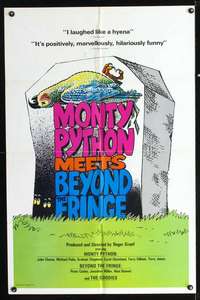 k524 MONTY PYTHON MEETS BEYOND THE FRINGE one-sheet movie poster '76 wacky!