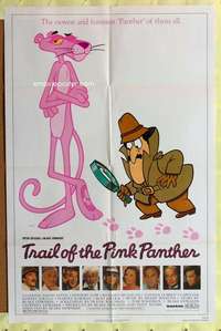 k747 TRAIL OF THE PINK PANTHER one-sheet movie poster '82 Peter Sellers