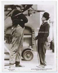 m060 CITY LIGHTS 8x10.25 movie still '31 Charlie Chaplin boxing!