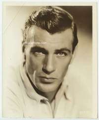 m102 GARY COOPER 8x9.5 movie still '30s great close up portrait!