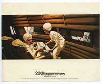 m014 2001 A SPACE ODYSSEY English Front of House movie lobby card '68 Cinerama!