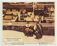 m290 TWO MULES FOR SISTER SARA English Front of House movie lobby card '70
