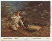 m194 OMEN 8x10 movie mini lobby card #3 '76 Gregory Peck, David Warner