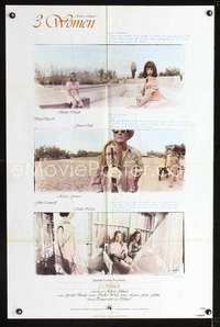 n003 3 WOMEN one-sheet movie poster '77 Robert Altman, Shelley Duvall