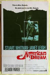 n034 AMERICAN DREAM one-sheet movie poster '66 Norman Mailer, Janet Leigh