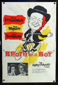 n074 BROTH OF A BOY English one-sheet movie poster '59 Barry Fitzgerald