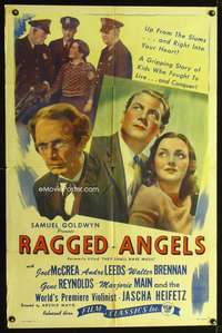 n554 THEY SHALL HAVE MUSIC one-sheet movie poster R44 Ragged Angels!