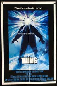 n557 THING one-sheet movie poster '82 John Carpenter, sci-fi art!