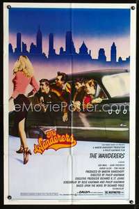 n610 WANDERERS one-sheet movie poster '79 Ken Wahl, Philip Kaufman, NY!
