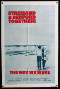 n613 WAY WE WERE int'l one-sheet movie poster '73 Barbra Streisand, Redford