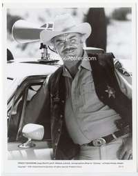 p073 CONVOY 8x10 movie still '78 Sheriff Ernest Borgnine close up!