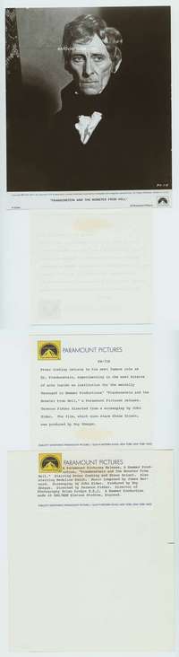 p111 FRANKENSTEIN & THE MONSTER FROM HELL 8x10 movie still '74