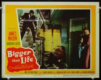 s245 BIGGER THAN LIFE movie lobby card #5 '56 drug-crazed James Mason!