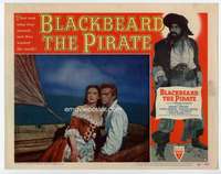 s250 BLACKBEARD THE PIRATE movie lobby card #6 '52 Newton, Darnell