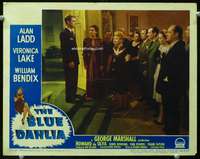 s253 BLUE DAHLIA movie lobby card #1 '46 Alan Ladd, Veronica Lake