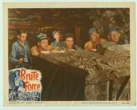 s271 BRUTE FORCE movie lobby card #8 R56 Burt Lancaster & other cons!
