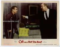 s294 CAT ON A HOT TIN ROOF movie lobby card #7 '58 Newman, Burl Ives