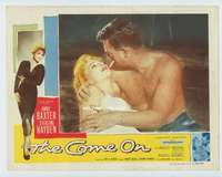 s315 COME ON movie lobby card '56 Anne Baxter, Sterling Hayden