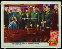 s316 COMMAND DECISION movie lobby card #4 '48 Clark Gable & most cast