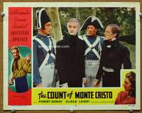 s324 COUNT OF MONTE CRISTO movie lobby card #6 R48 Robert Donat