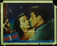 s335 CRISS CROSS movie lobby card #2 '48 Burt Lancaster, De Carlo