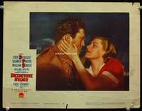 s356 DETECTIVE STORY movie lobby card #7 '51 Kirk Douglas loves Parker