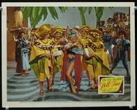 s365 DOLL FACE movie lobby card '45 sexy dancing Carmen Miranda!