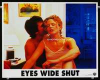 s382 EYES WIDE SHUT movie lobby card '99 Tom Cruise, Nicole Kidman