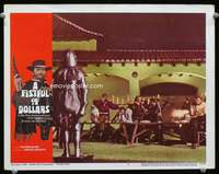 s392 FISTFUL OF DOLLARS movie lobby card #2 '67 Clint Eastwood