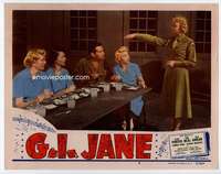 s414 GI JANE movie lobby card #6 '51 Tom Neal, Jean Porter