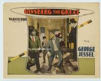 s416 GINSBERG THE GREAT movie lobby card '27 Jewish George Jessel!