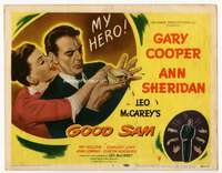 s081 GOOD SAM movie title lobby card '48 Gary Cooper, Ann Sheridan