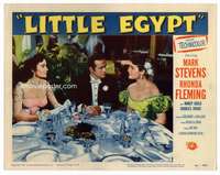 s477 LITTLE EGYPT movie lobby card #4 '51 Rhonda Fleming, Mark Stevens