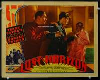 s485 LOST HORIZON movie lobby card '37 Ronald Colman, Frank Capra