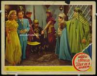 s486 LOST IN A HAREM movie lobby card '44 Bud Abbott & Lou Costello!