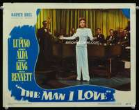 s503 MAN I LOVE movie lobby card #8 '47 sexy Ida Lupino sings!