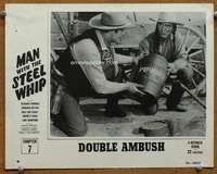 s507 MAN WITH THE STEEL WHIP Chap 7 movie lobby card '54 serial!