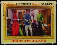 s510 MARY OF SCOTLAND movie lobby card '36 Katharine Hepburn, March