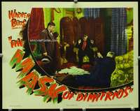 s511 MASK OF DIMITRIOS movie lobby card '44 Peter Lorre, Greenstreet