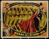 s519 MERRY GO ROUND OF 1938 movie lobby card '37 wacky sexy image!