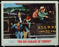 s520 MGM'S BIG PARADE OF COMEDY movie lobby card #4 '64 Marx Bros!