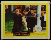 s532 MONTE CARLO STORY movie lobby card #8 '57 fancy Marlene Dietrich