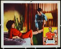 s534 MOST DANGEROUS MAN ALIVE movie lobby card '61 sexy Debra Paget!