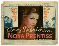 s116 NORA PRENTISS movie title lobby card '47 super sexy Ann Sheridan!