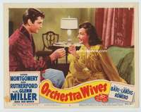s569 ORCHESTRA WIVES movie lobby card #5 R54 Ann Rutherford smoking!