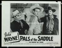 s578 PALS OF THE SADDLE movie lobby card R53 John Wayne tied up!