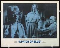 s586 PATCH OF BLUE movie lobby card #5 '66 Shelley Winters, Hartman